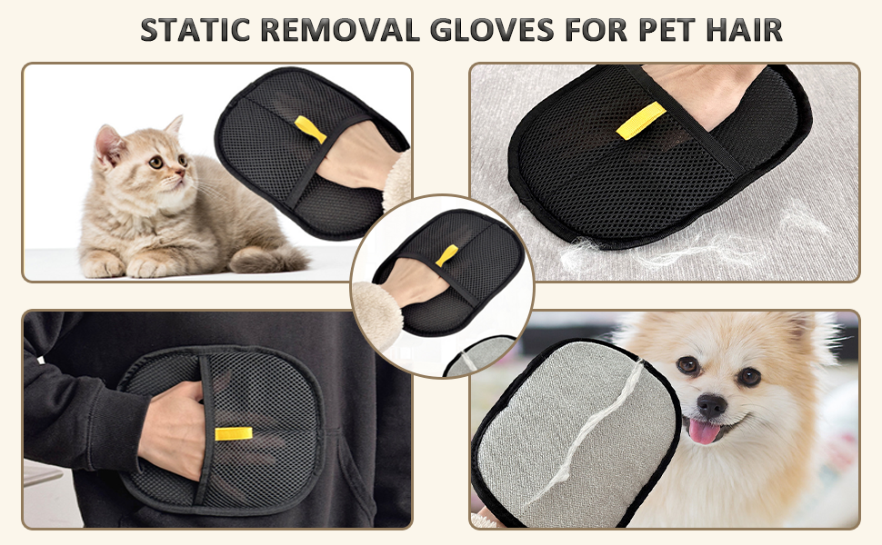 Fur Swipe Pet Hair Removal Glove